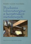 Badania laboratoryjne z konstrukcji metalowych w sklepie internetowym Booknet.net.pl