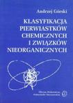 Klasyfikacja pierwiastków chemicznych i związków nieorganicznych w sklepie internetowym Booknet.net.pl