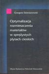 Optymalizacja rozmieszczenia materiałów w sprężystych płytach cienkich w sklepie internetowym Booknet.net.pl