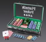 Piatnik Poker Alu-Case - 300 żetonów 14g w sklepie internetowym Booknet.net.pl