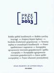 Przepisy 2013 Prawo gospodarcze i handlowe w sklepie internetowym Booknet.net.pl