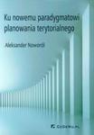 Ku nowemu paradygmatowi planowania terytorialnego w sklepie internetowym Booknet.net.pl