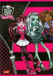 Zeszyt Monster High A5 krata w sklepie internetowym Booknet.net.pl