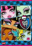 Zeszyt Monster High w kratkę 32 strony A5 niebieska w sklepie internetowym Booknet.net.pl