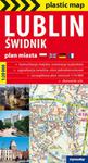 Lublin i Świdnik foliowany plan miasta 1:20 000 w sklepie internetowym Booknet.net.pl