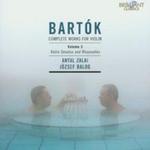 Bartok: Complete Works for Violin Vol. 3 w sklepie internetowym Booknet.net.pl