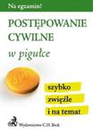 Postępowanie cywilne w pigułce w sklepie internetowym Booknet.net.pl