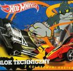 Blok techniczny Hot Wheels A4 z kolorowymi kartkami 10 kartek w sklepie internetowym Booknet.net.pl