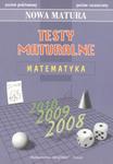 MATEMATYKA Testy MATURALNE PPiR w sklepie internetowym Booknet.net.pl