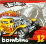 Kredki bambino Hot Wheels 12 kolorów w sklepie internetowym Booknet.net.pl