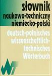 Słownik naukowo-techniczny niemiecko-polski w sklepie internetowym Booknet.net.pl