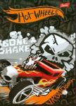 Zeszyt Hot Wheels A5 w kratkę 16 kartek Bone Shake w sklepie internetowym Booknet.net.pl