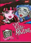Zeszyt Monster High w trzy linie 16 stron A5 w sklepie internetowym Booknet.net.pl