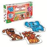 Puzzle dla maluszków Zwierzątka w sklepie internetowym Booknet.net.pl