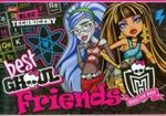 Blok techniczny A4 Monster High w sklepie internetowym Booknet.net.pl