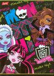 Zeszyt Monster High w linie 32 strony A5 w sklepie internetowym Booknet.net.pl