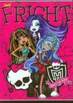 Zeszyt Monster High w linie 32 strony A5 Fright w sklepie internetowym Booknet.net.pl