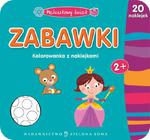 Maluszkowy świat. Zabawki. Kolorowanka z naklejkami. w sklepie internetowym Booknet.net.pl