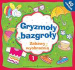 Gryzmoły-bazgroły. Część 1. Zielone zabawy z wyobraźnią. 40 naklejek. w sklepie internetowym Booknet.net.pl