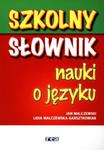 Szkolny słownik nauki o języku w sklepie internetowym Booknet.net.pl