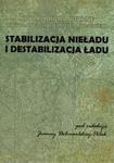 Stabilizacja nieładu i destabilizacja ładu w sklepie internetowym Booknet.net.pl