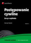 Postępowanie cywilne Zarys wykładu w sklepie internetowym Booknet.net.pl