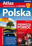 Polska Atlas samochodowy 1:250 000 + pierwsza pomoc w sklepie internetowym Booknet.net.pl