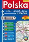 Polska atlas samochodowy 1:250 000 w sklepie internetowym Booknet.net.pl