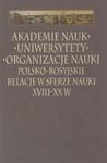 Akademie nauk uniwersytety organizacje nauki w sklepie internetowym Booknet.net.pl