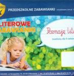 Literowe zabawianki Poznaję litery Szablony dla 5-latków w sklepie internetowym Booknet.net.pl