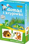 Domki i kryjówki Puzzle edukacyjne w sklepie internetowym Booknet.net.pl