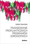 Finansowanie profilaktycznych programów zdrowotnych w sklepie internetowym Booknet.net.pl