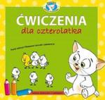 Ćwiczenia dla czterolatka z naklejkami. Akademia Kota Filemona w sklepie internetowym Booknet.net.pl