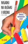 Trójkątne nasadki na ołówki i kredki 10 sztuk w sklepie internetowym Booknet.net.pl