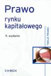 Prawo rynku kapitałowego w sklepie internetowym Booknet.net.pl