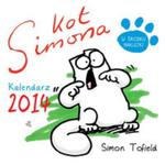 Kot Simona Kalendarz ścienny 2014 w sklepie internetowym Booknet.net.pl