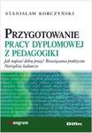 Przygotowanie pracy dyplomowej z pedagogiki w sklepie internetowym Booknet.net.pl