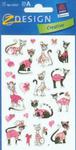 Naklejki papierowe Różowe koty w sklepie internetowym Booknet.net.pl