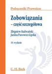 Zobowiązania - część szczegółowa w sklepie internetowym Booknet.net.pl