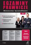 Egzaminy prawnicze Ministerstwa Sprawiedliwości Wzory pism Tom 4 w sklepie internetowym Booknet.net.pl