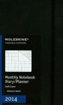 Moleskine 2014 monthly large black soft w sklepie internetowym Booknet.net.pl