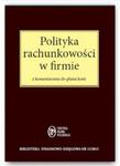 Polityka Rachunkowości w firmie z komentarzem do planu kont w sklepie internetowym Booknet.net.pl