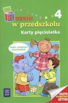 Razem w przedszkolu Karty pięciolatka część 4 w sklepie internetowym Booknet.net.pl