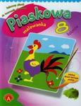 Piaskowa malowanka mini kogut w sklepie internetowym Booknet.net.pl