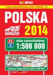 Polska 2014 Atlas samochodowy 1:500 000 w sklepie internetowym Booknet.net.pl