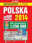 Polska 2014 Atlas samochodowy 1:250 000 w sklepie internetowym Booknet.net.pl