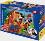 Mickey Mouse Puzzle dwustronne maxi w sklepie internetowym Booknet.net.pl