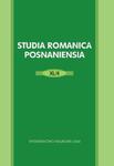 Studia Romanica Posnaniensia XL/4 w sklepie internetowym Booknet.net.pl