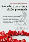 Procedury tworzenia aktów prawnych w sklepie internetowym Booknet.net.pl