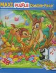 Puzzle dwustronne 2w1 Maxi 108 Bambi w sklepie internetowym Booknet.net.pl